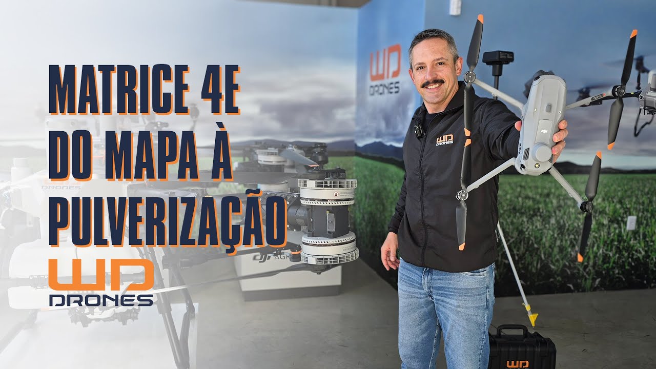 DJI Matrice 4E: Aula sobre como Mapear e Exportar para os Drones Agras inclusive T100, T70P e T25P