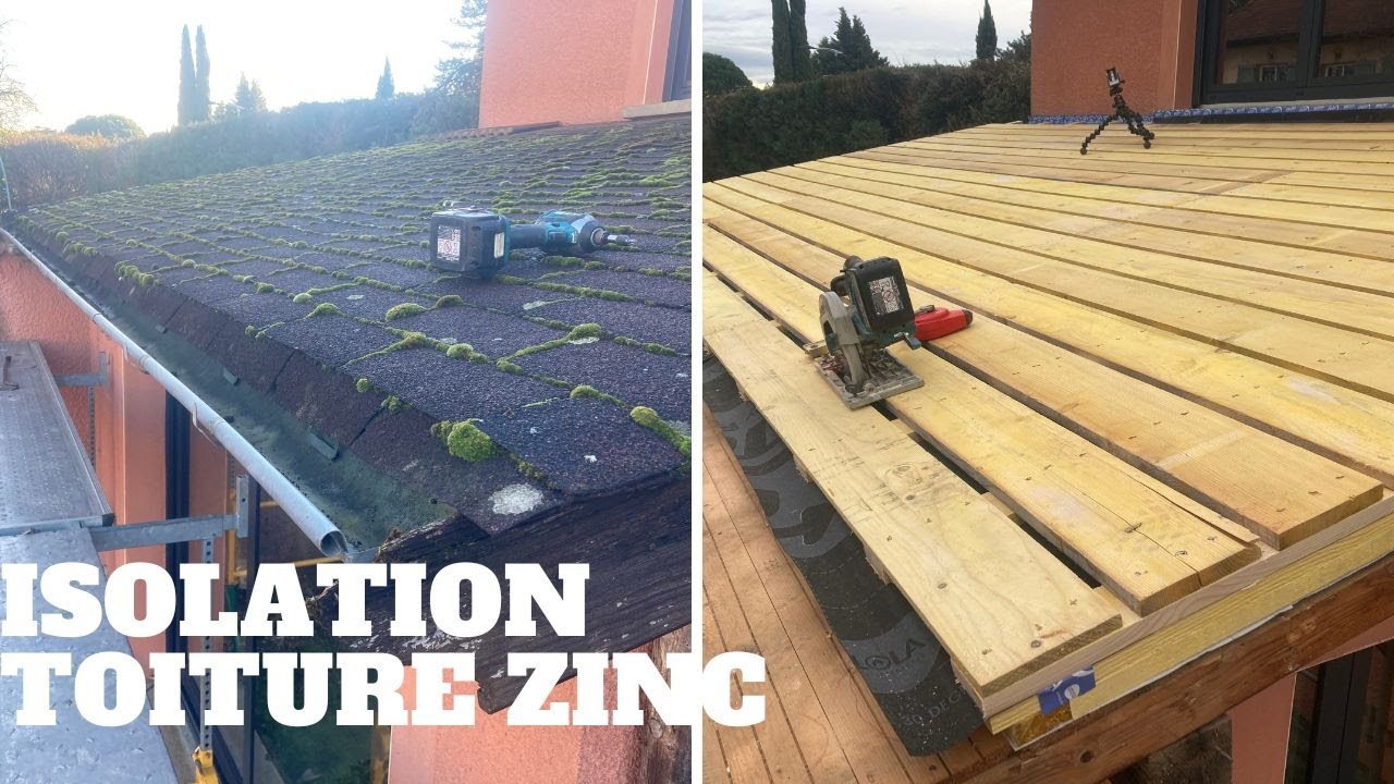 Comment Isoler une toiture en zinc par l'extérieur ? Défi 43/52