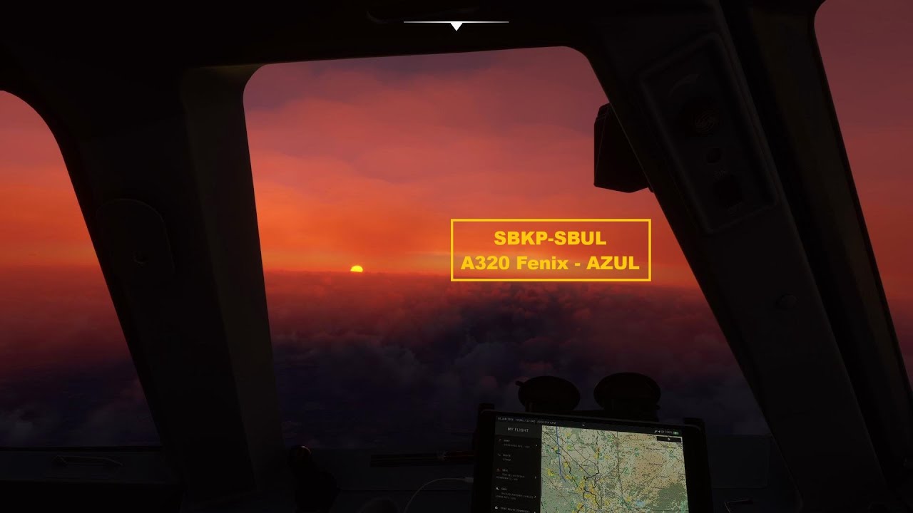 🔴 a320 Fenix - v2.4.0.2913 Azul Donald Duck 🛫 Campinas [VCP|SBKP] 🛬 Uberlândia [UDI|SBUL]