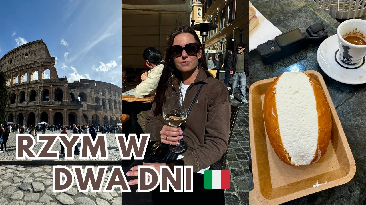 Rzym kamperem 🇮🇹 Koloseum, Fontanna Trevi i najlepsze włoskie jedzenie