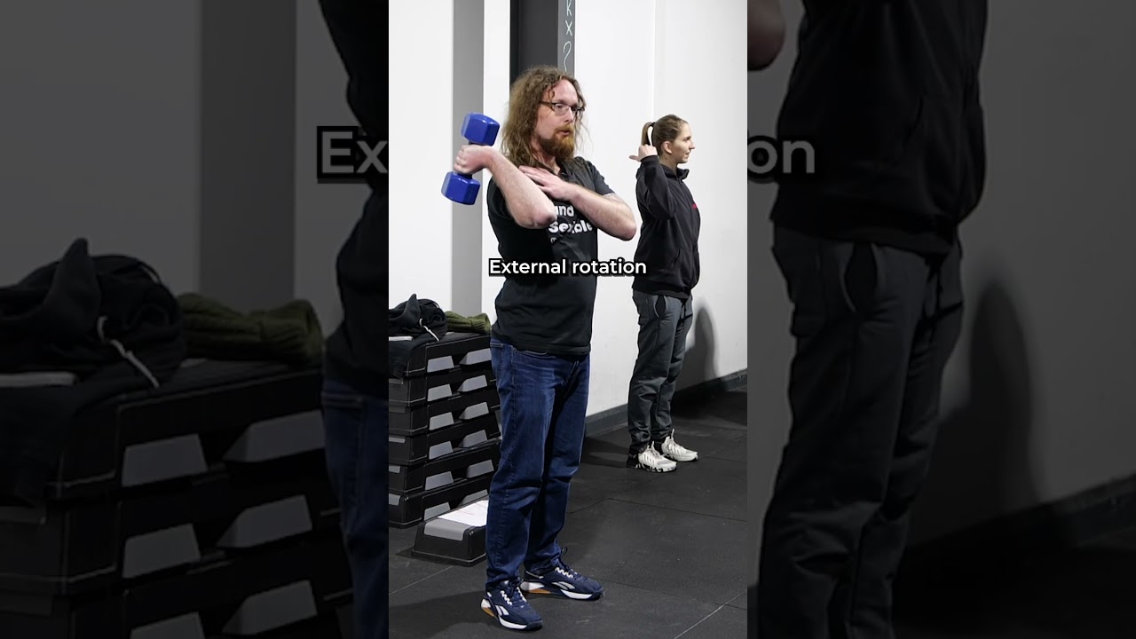 One of the best shoulder mobility drills you can add and progressively load! #shouldermobility
