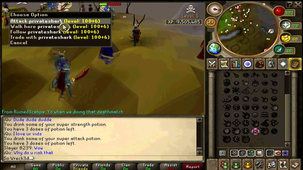 Runescape Pking So Wreck3d Pk Commentary 10 | High Risk | Turmoil Pure | Chaotic Maul | AGS/CLAWS