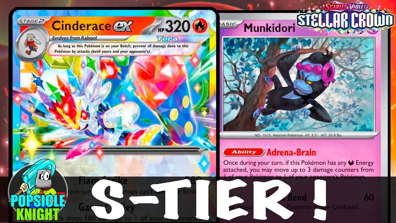 CINDERACE ex : Reaching the Highest LEAGUE ! PTCGL Gameplay NO COMMENTARY (STELLAR CROWN)