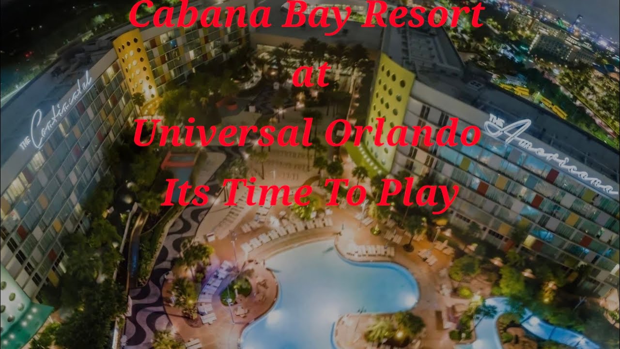 Tour of Universal Orlando Cabana Bay Resort.