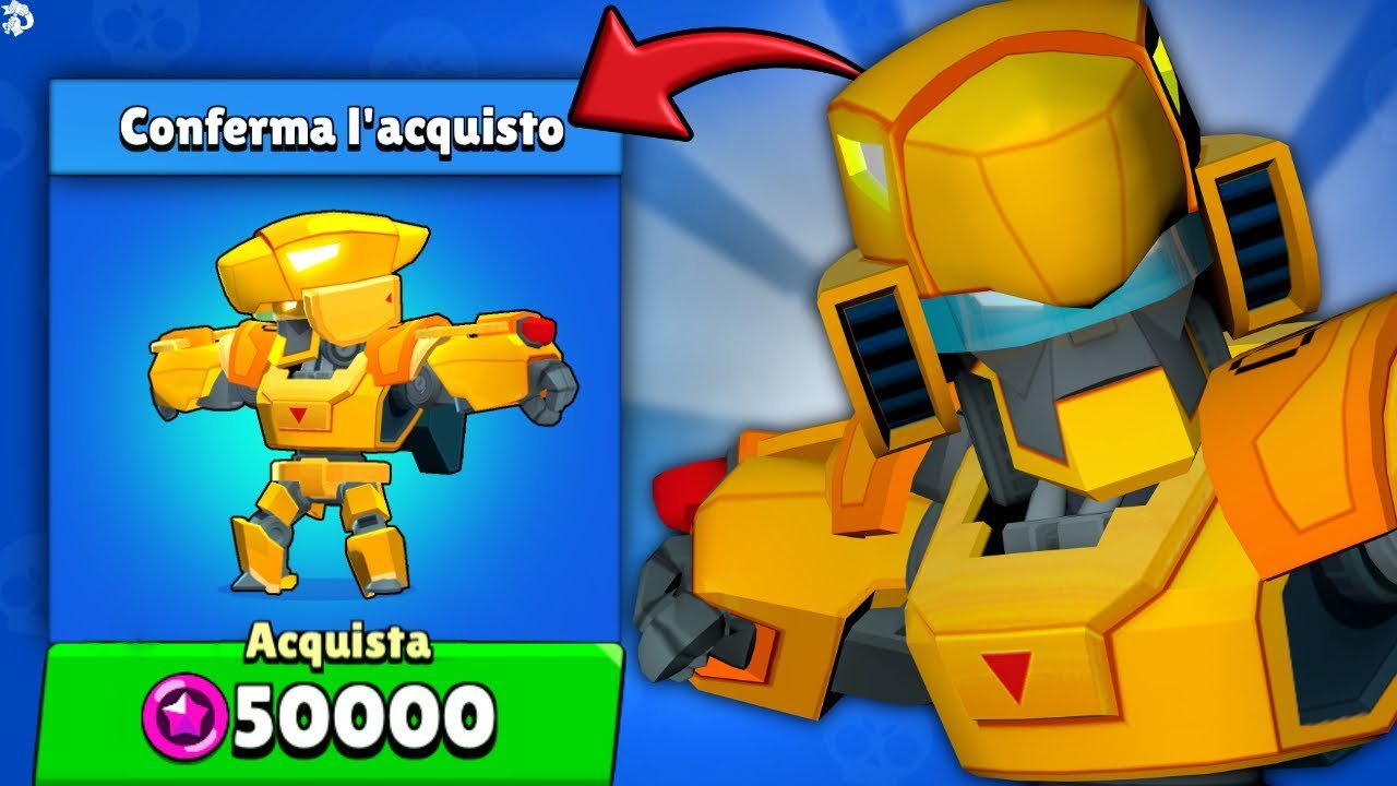 SHOPPO la SKIN di BO MECHA GOLD ! #🐷 Brawl Stars