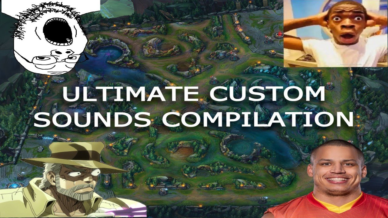 Ultimate Custom Sounds Compilation | League of Legends MOD