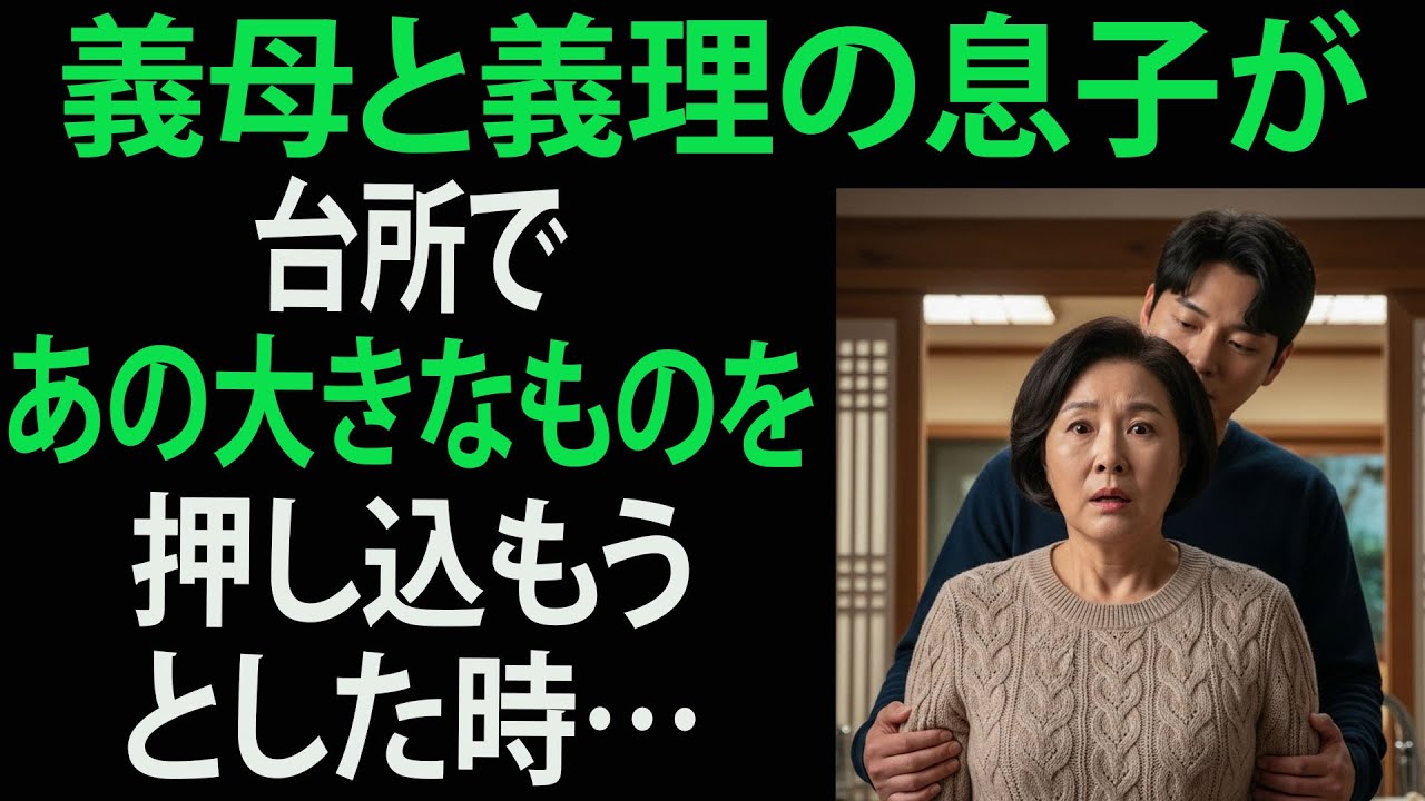 【シニア恋愛】夫を亡くした悲しみを抱えて生きていた義母。娘婿の優しい言葉に、思わず涙がこぼれた。