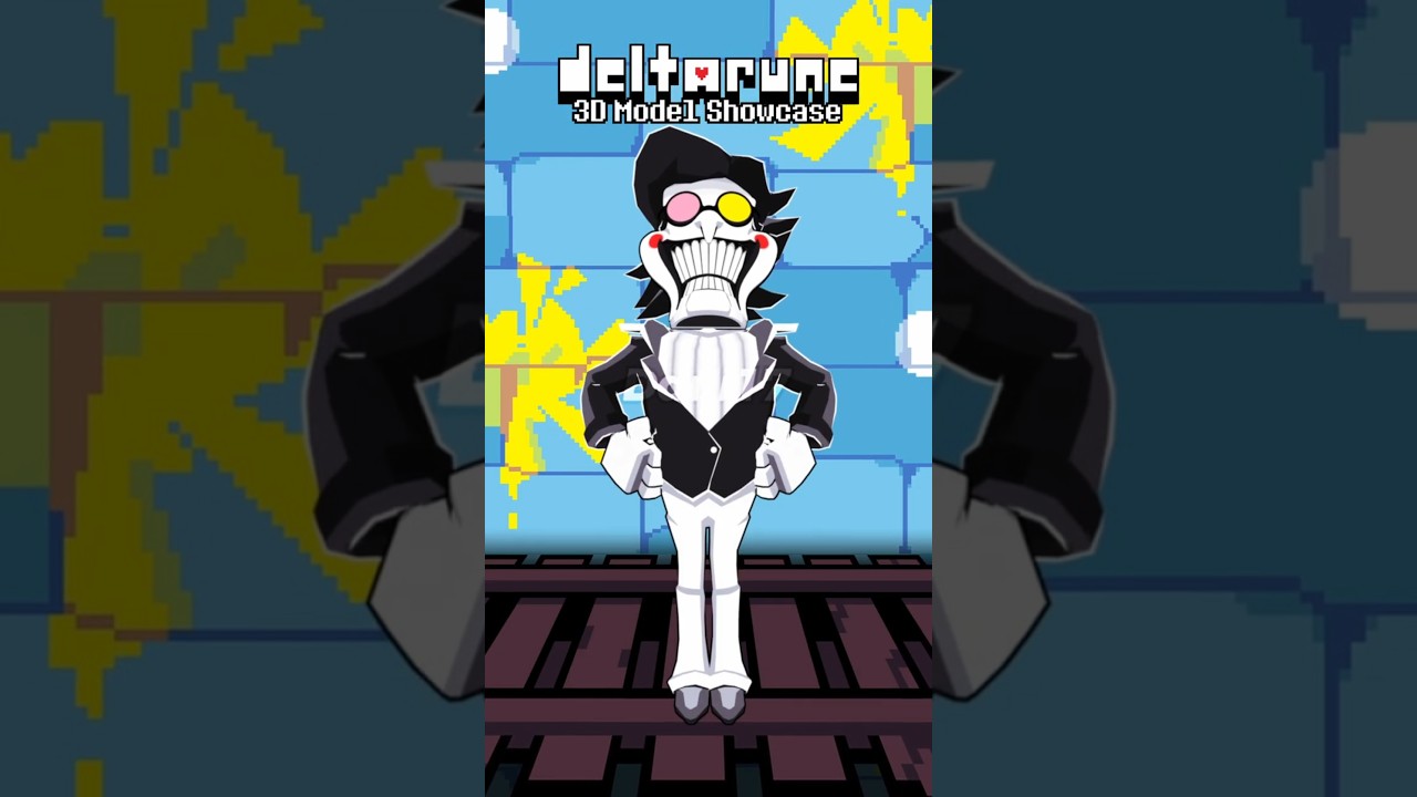 Spamton in 3D! | Deltarune Showcase