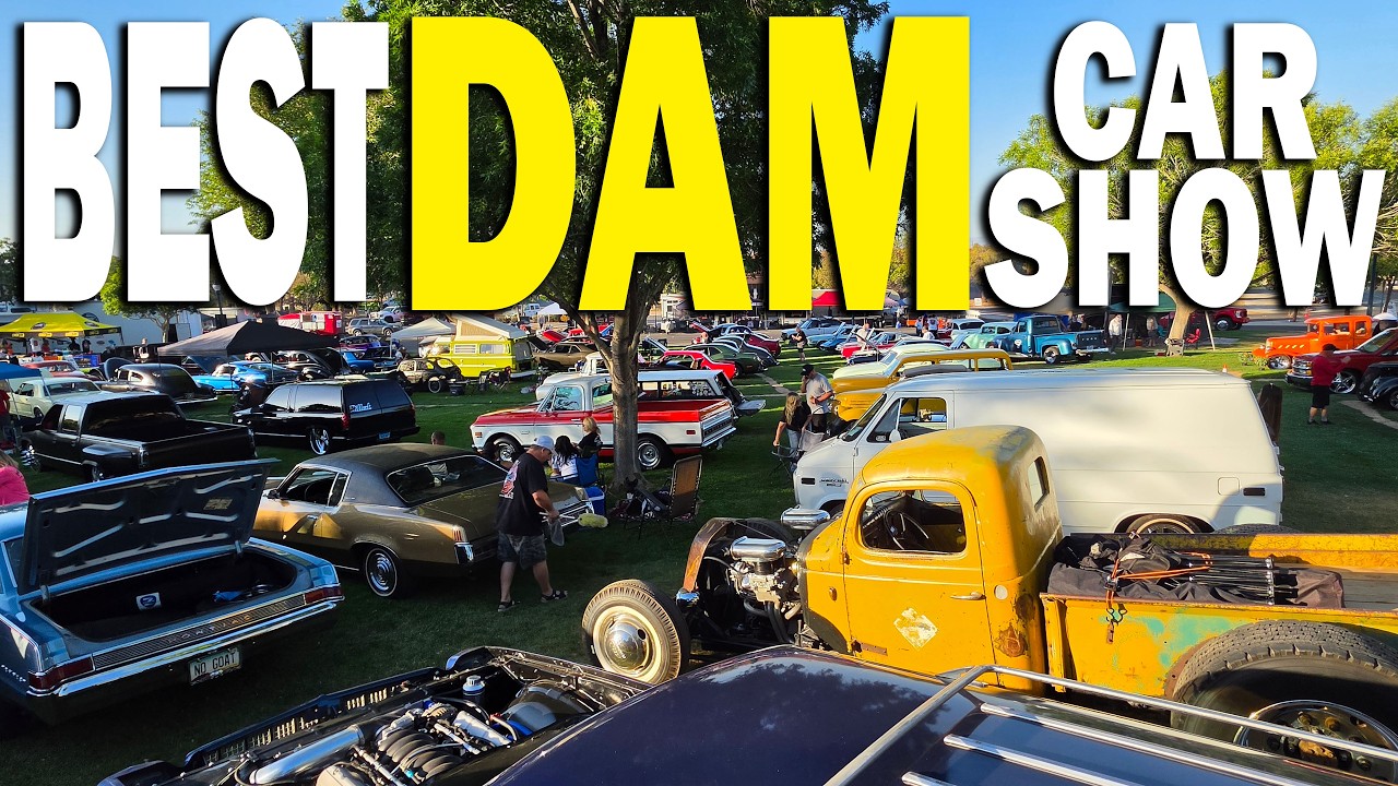 2026 BEST DAM CAR SHOW - 100's of Classic Cars - Boulder City, Nevada