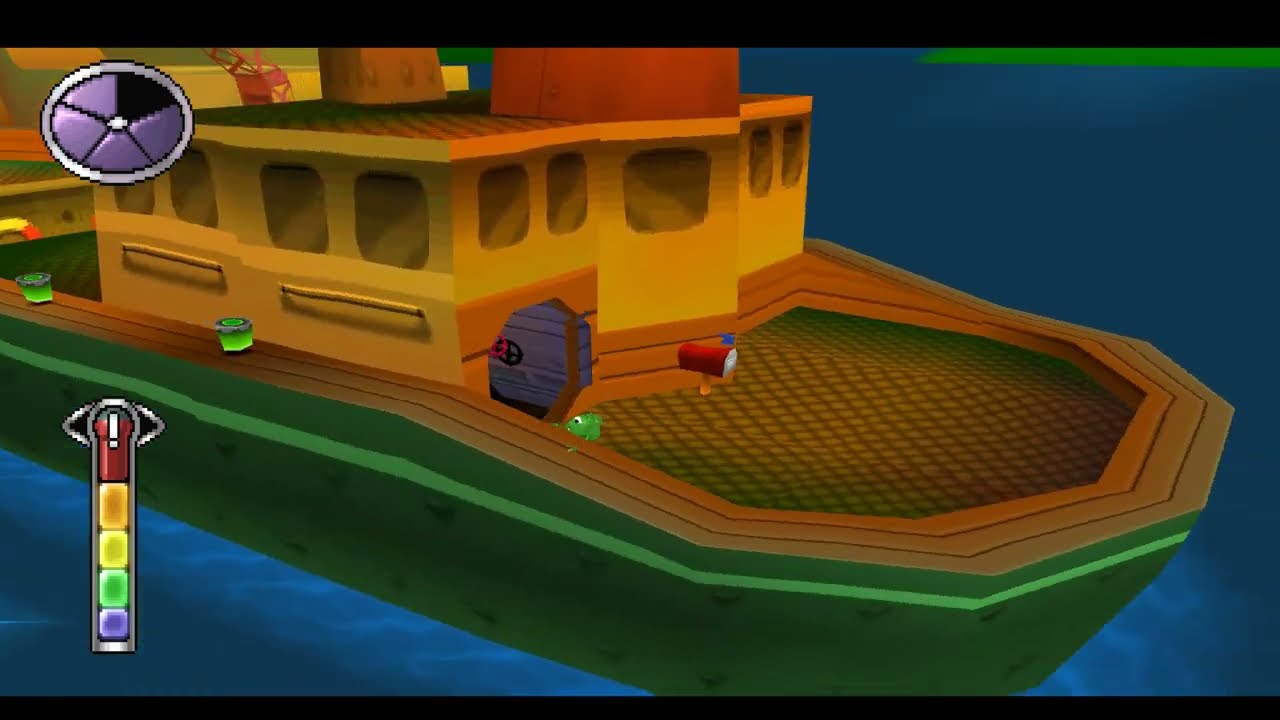 [100%] Part 4 - The Docks - Monsters Inc Scream Team (Scare Island) (PS1)
