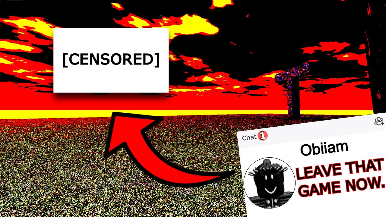 ROBLOX'S SCARIEST MYTH EVER.