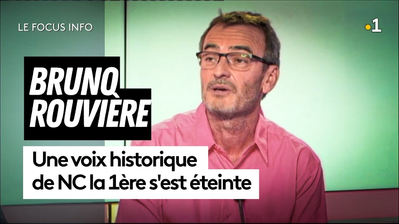 Hommage à Bruno Rouvière : Une voix historique de NC la 1ère s'est éteinte (62 ans)