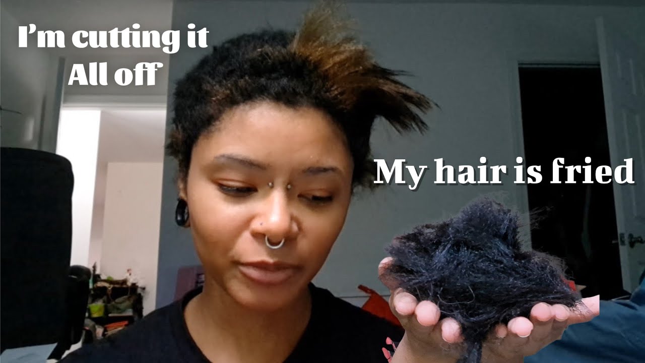 I cut all my hair off