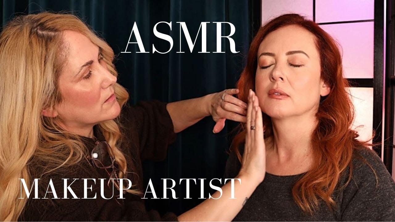 ASMR Makeup Artist | Fresh glowy makeup (Soothing Makeup Sounds for Sleep 💤)