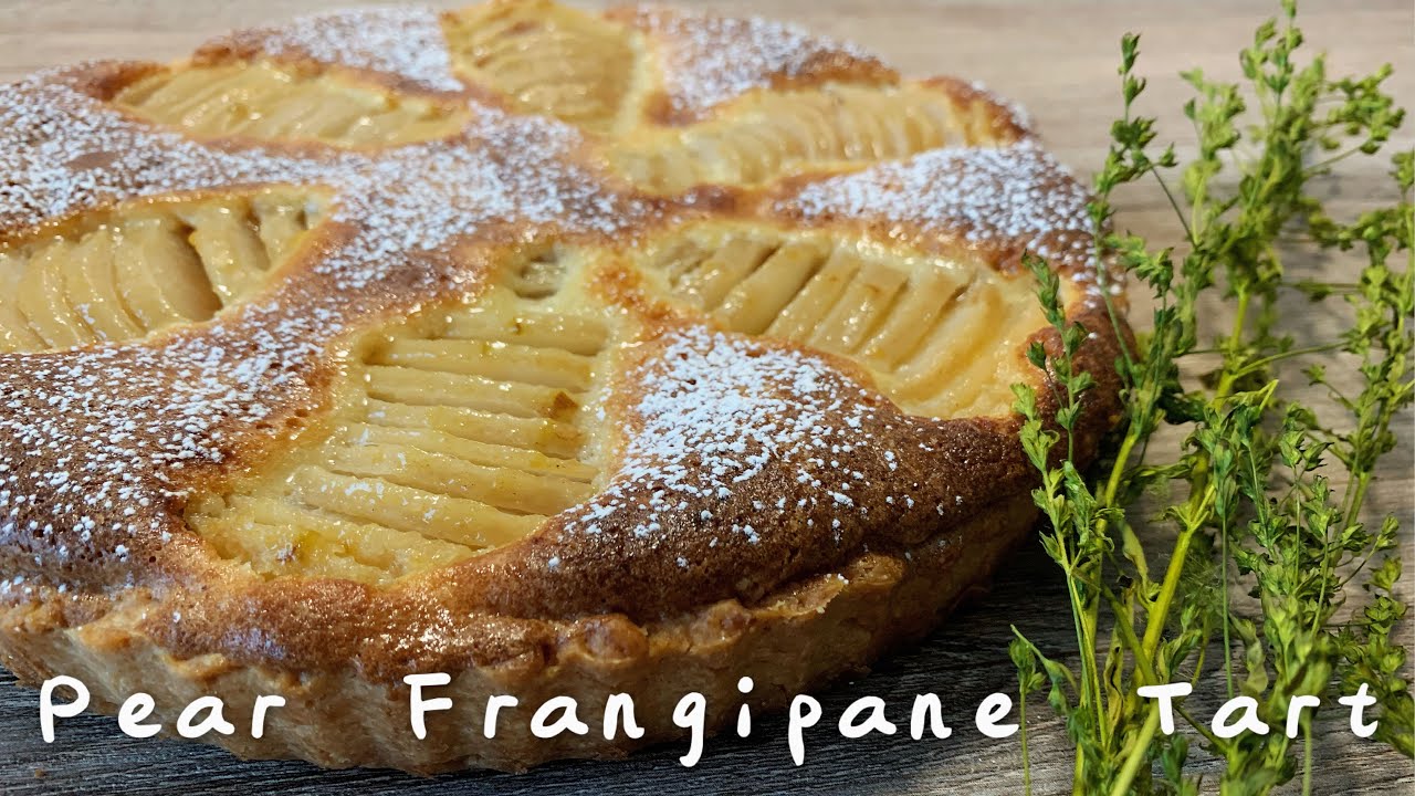 Pear Frangipane Tart