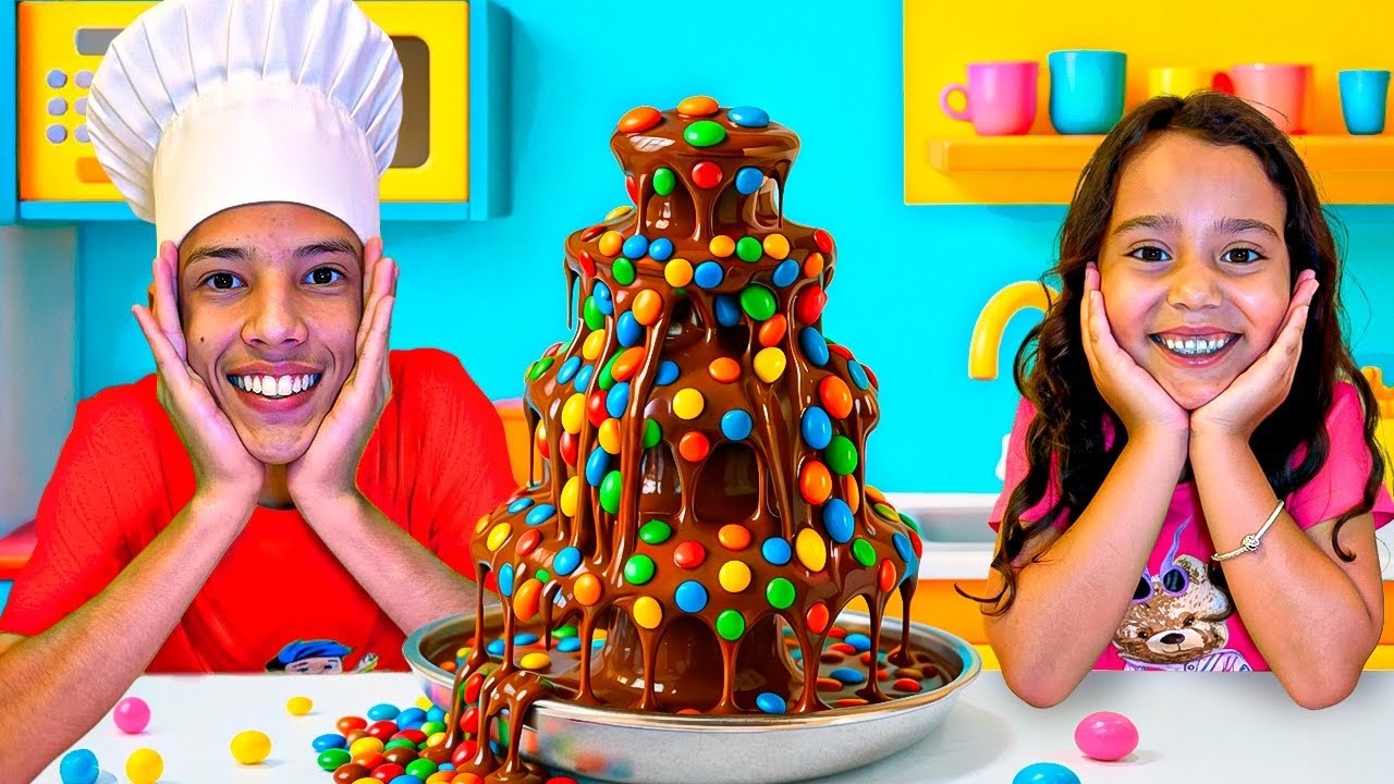 Crianças aprendem a fazer doces artesanais com Henrique, Bela e o Tio - Universo Kids