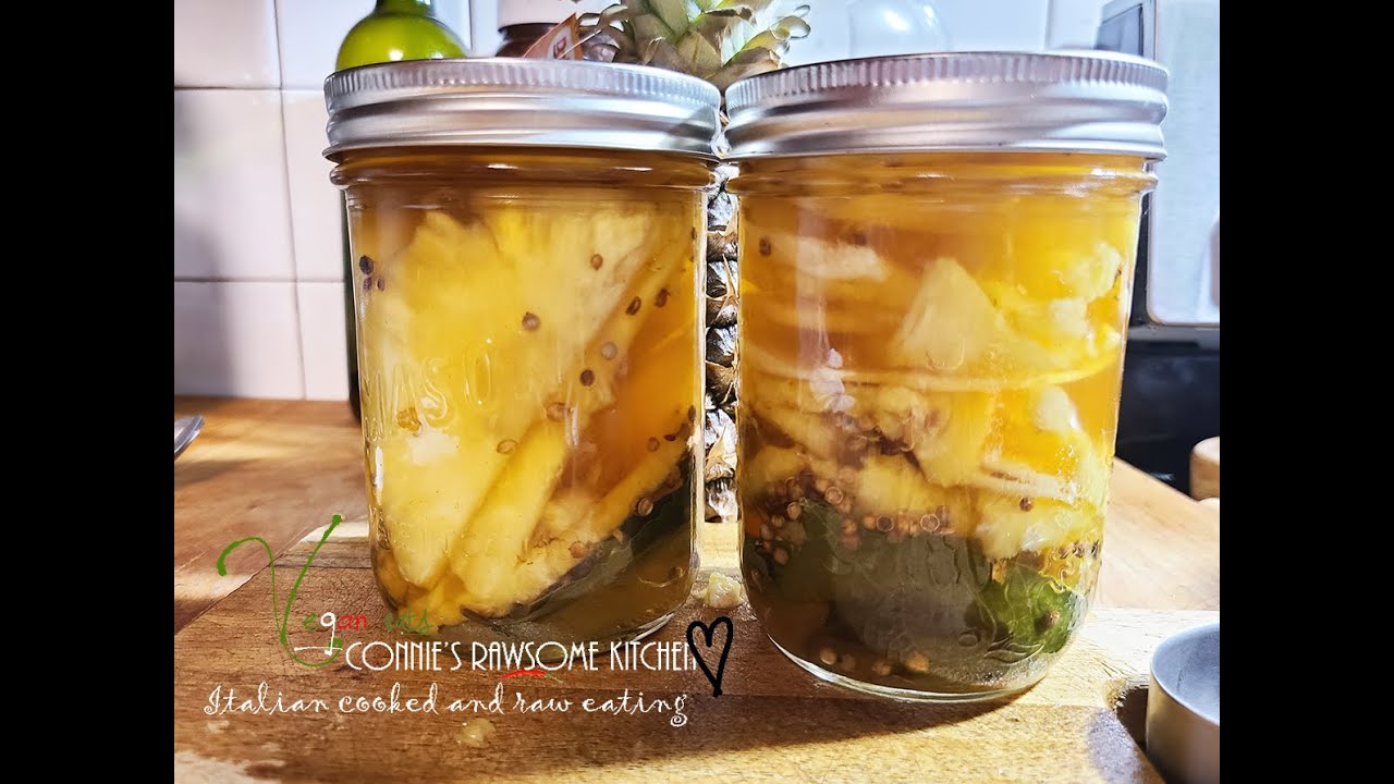 PINEAPPLE PICKLES VEGAN  | Connie's RAWsome kitchen UTR