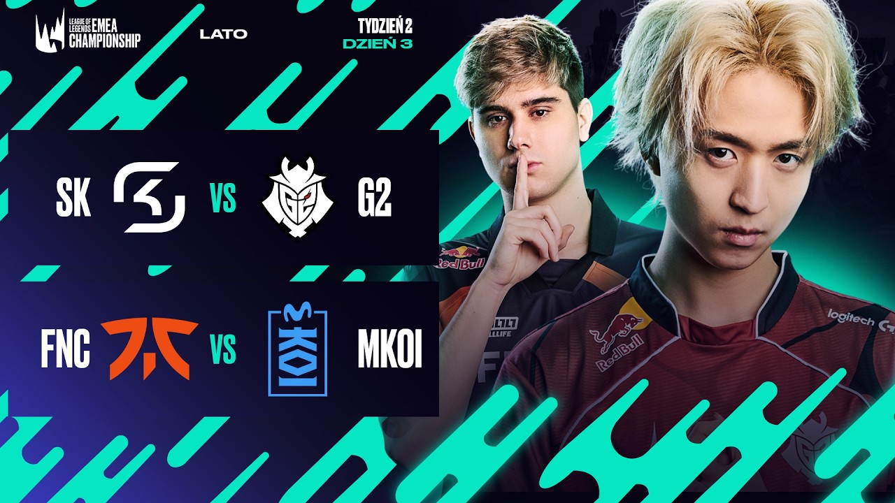 🔴G2 ESPORTS vs SK GAMING🔴FNATIC vs MOVISTAR KOI🔴W2D3 LEC SUMMER 2026🔴