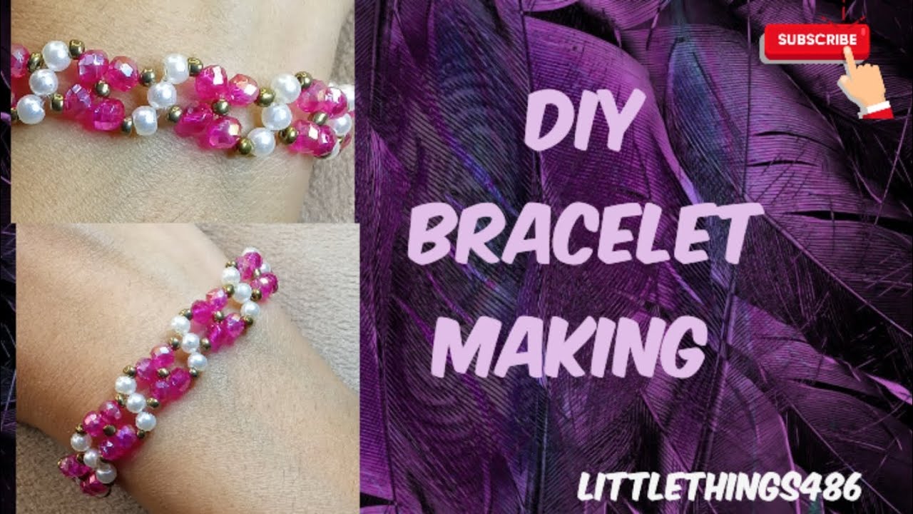 Detail video of bracelet making @littlethings486 