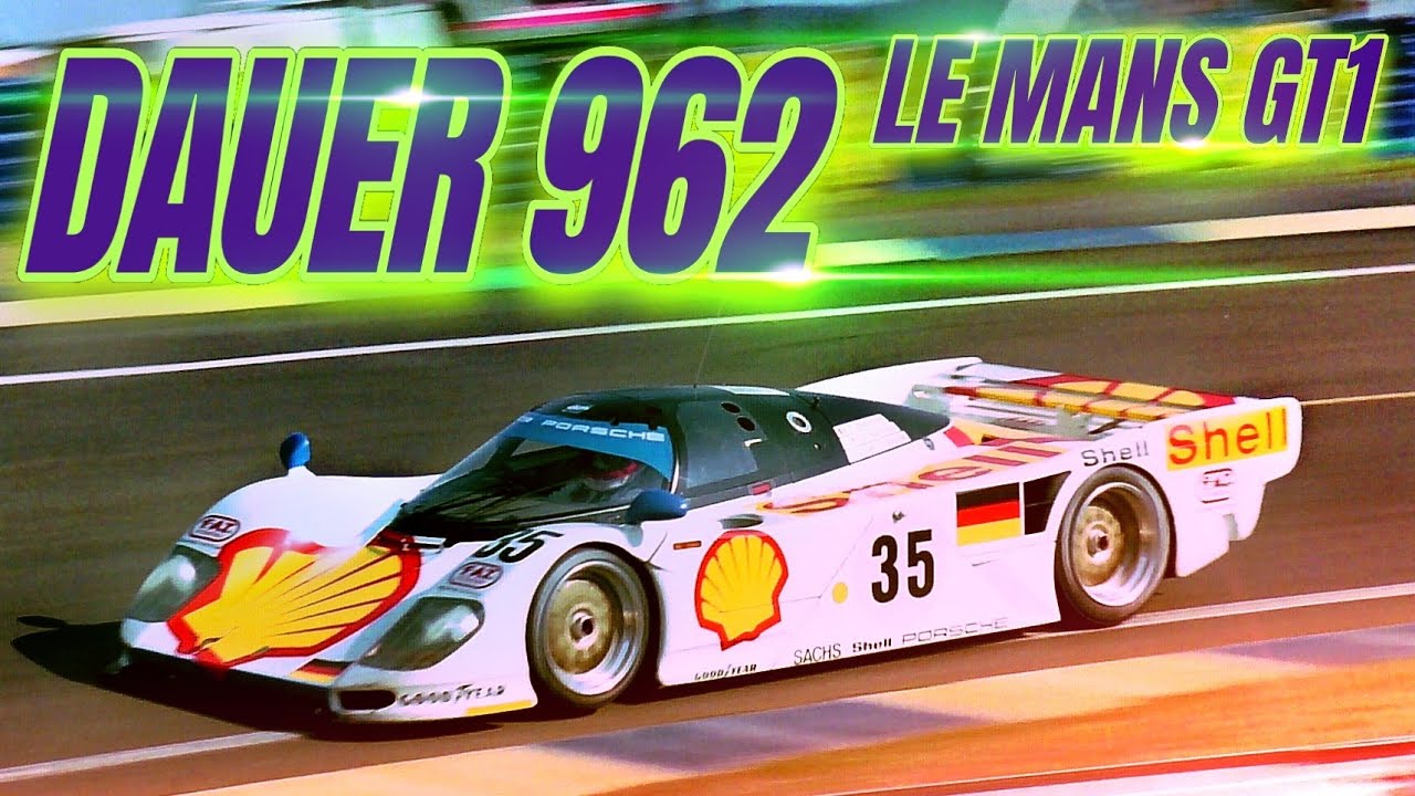 DAUER 962 LM GT1. El RETORNO de PORSCHE a LE MANS.