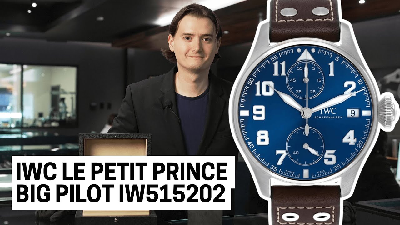 A Monopusher Chronograph Masterpiece: IWC Le Petit Prince Big Pilot IW515202 | | SwissWatchExpo