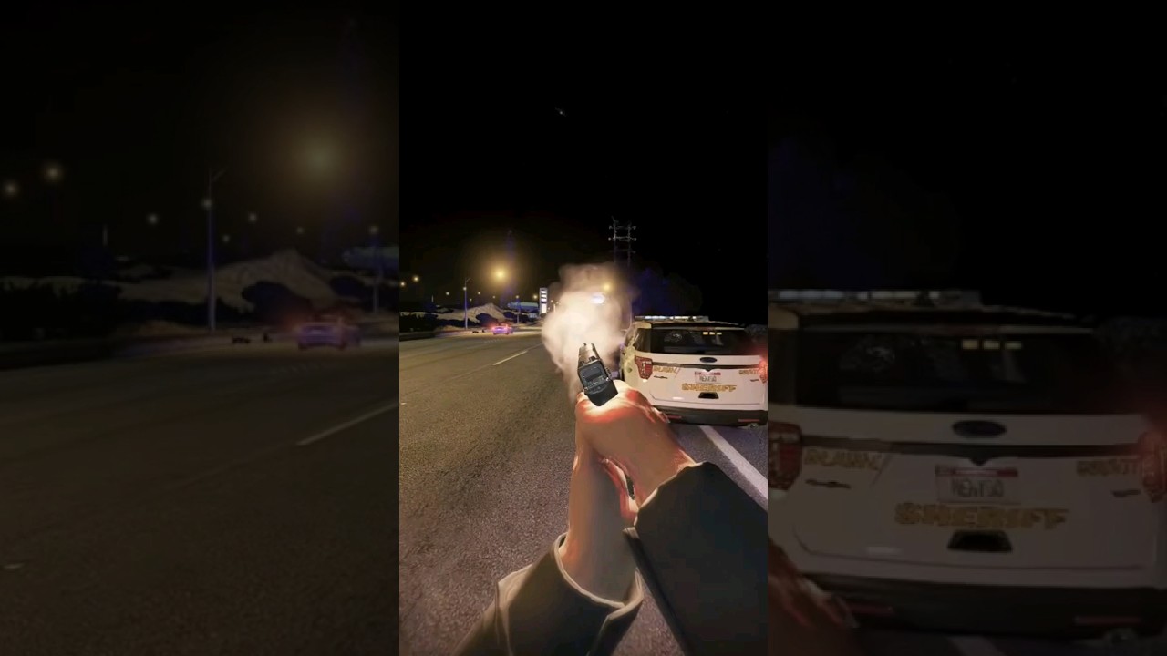 He Shot At Me First 🤷🏽&zwj;♂️ | #gta5 #gtarp #mods #fivem #bodycam #lspdfr #realistic #roleplay #police