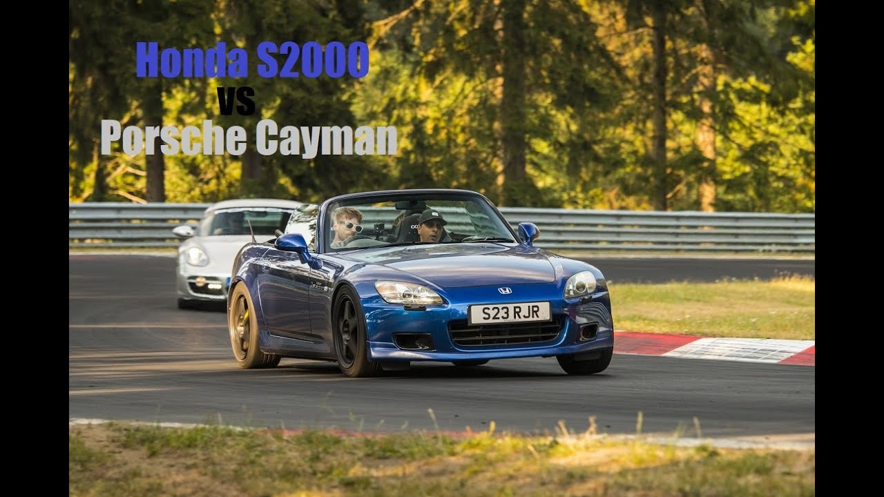 Honda S2000 vs Porsche Cayman vs BMW E46 M3 Nurburgring tf lap btg 8.53 04/08/18