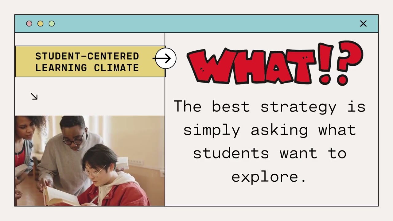 Student Centered Learning Climate