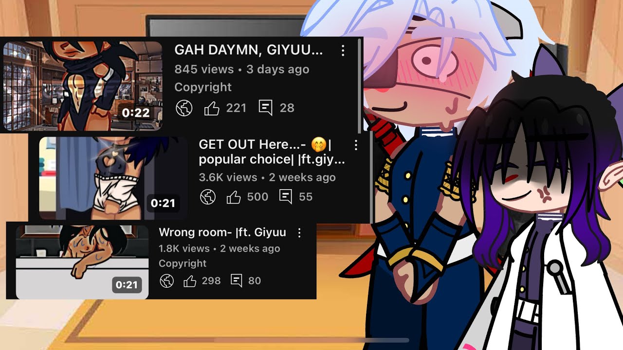 The hashira react to my giyuu outfit series | part 2 | holiday special first part 🎄🎅 |