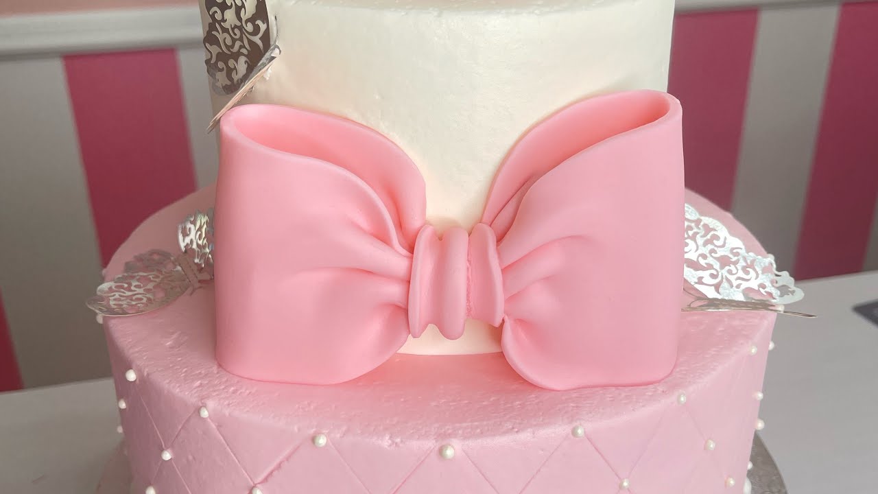 MOÑO🎀 DE FONDANT. ASÍ LOS HAGO