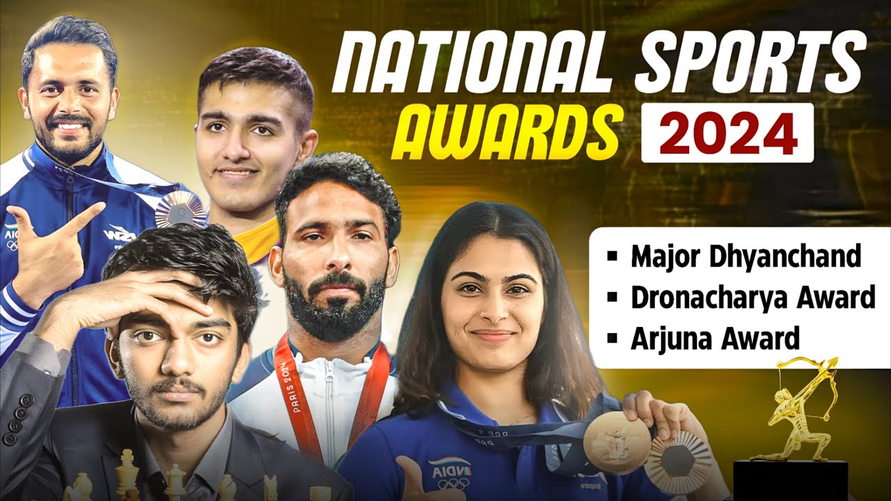 NATIONAL SPORTS AWARDS 2024 FOR GOVT. EXAMS