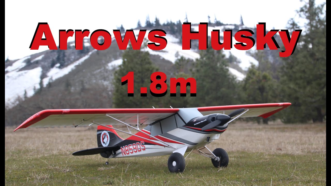 Arrows Husky 1.8m - Maiden Flight!