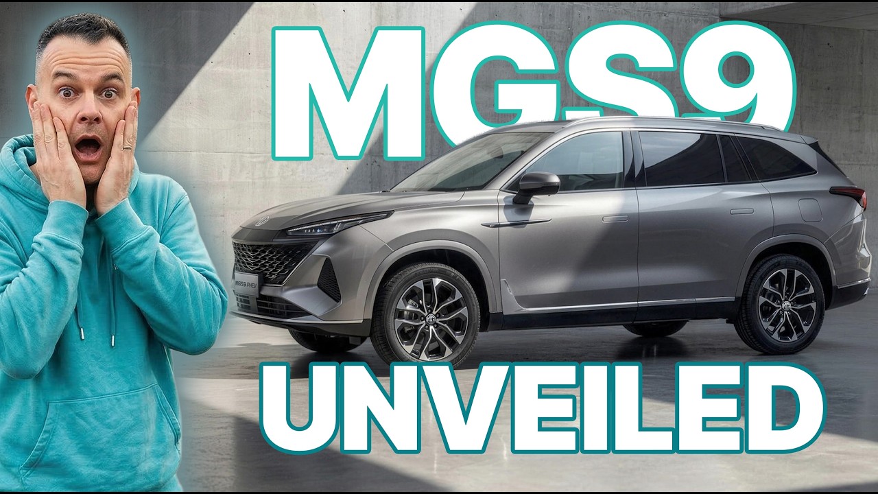 Презентация MGS9 PHEV в Великобритании в 2026 году: все, что вам нужно знать!