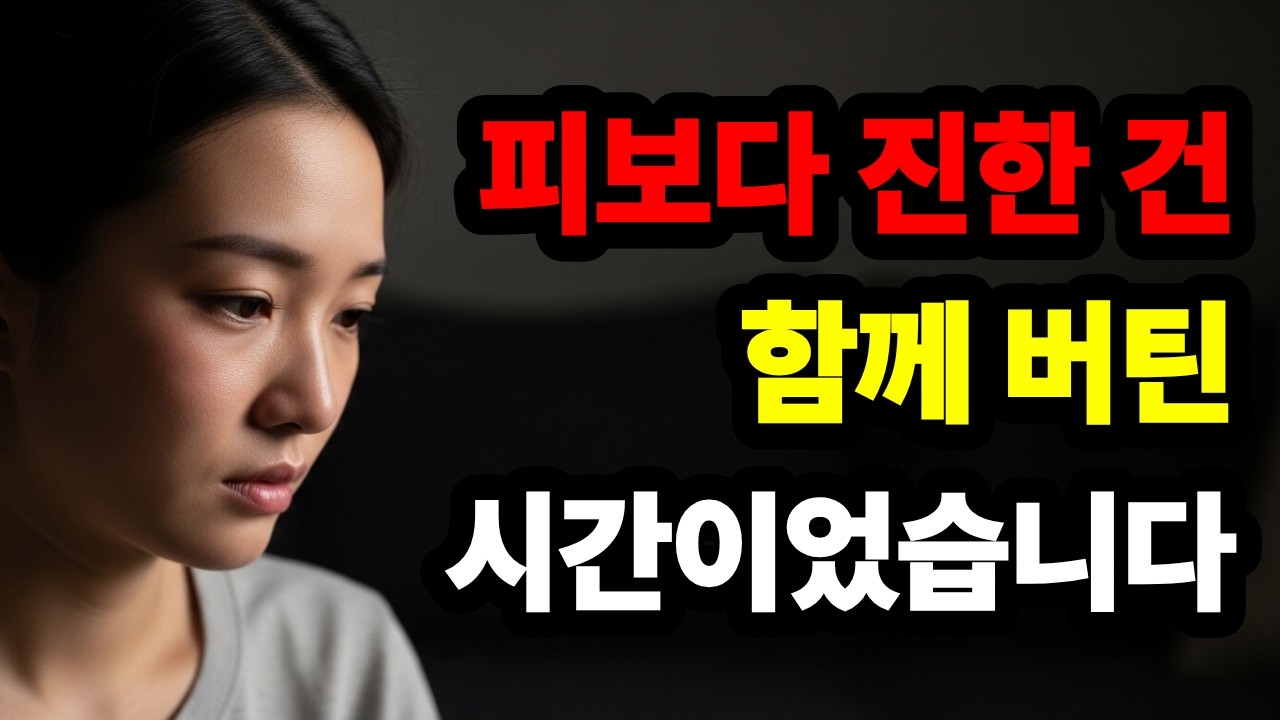 “우린 친자식이라 손해였어요”｜결혼식장에서 아버지를 무너뜨린 아들의 고백｜세월한모금 오디오북