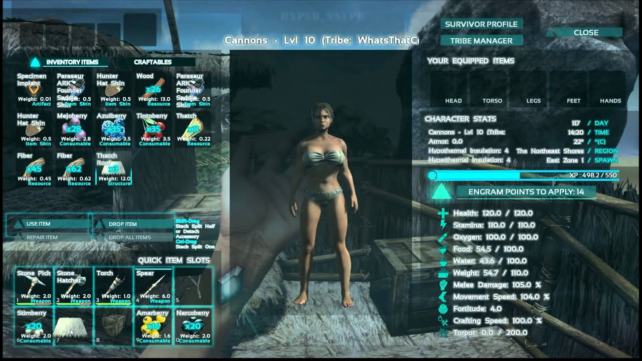 Ark Survival Evolved - Solo 2 - Build 171.6 Solo - Private Server - Collecting Resources - 2 / 4