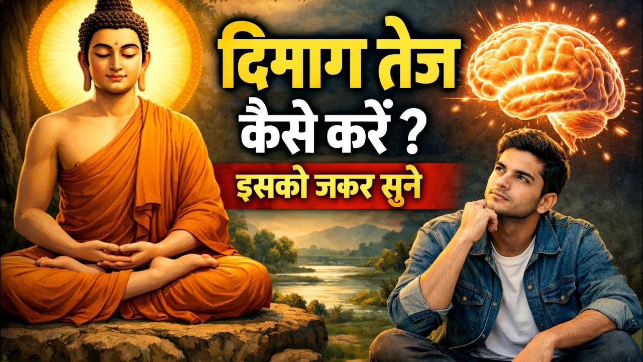 दिमाग तेज कैसे करें How to sharpen your mindगौतम बुद्ध मोटिवेशनल स्टोरी इन हिंदी