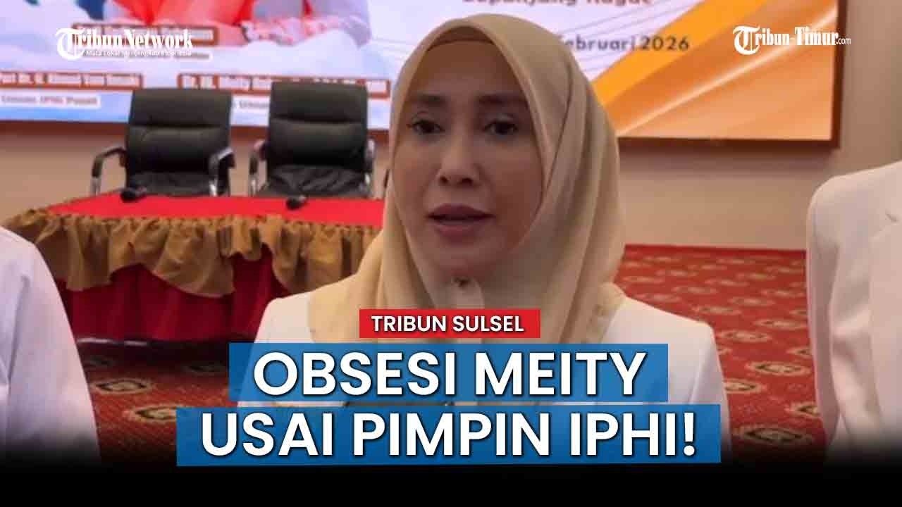 NEWS UPDATE; Anggota DPR RI, Meity Rahmatia Dilantik Jadi Ketua IPHI Sulsel Periode 2026–2031