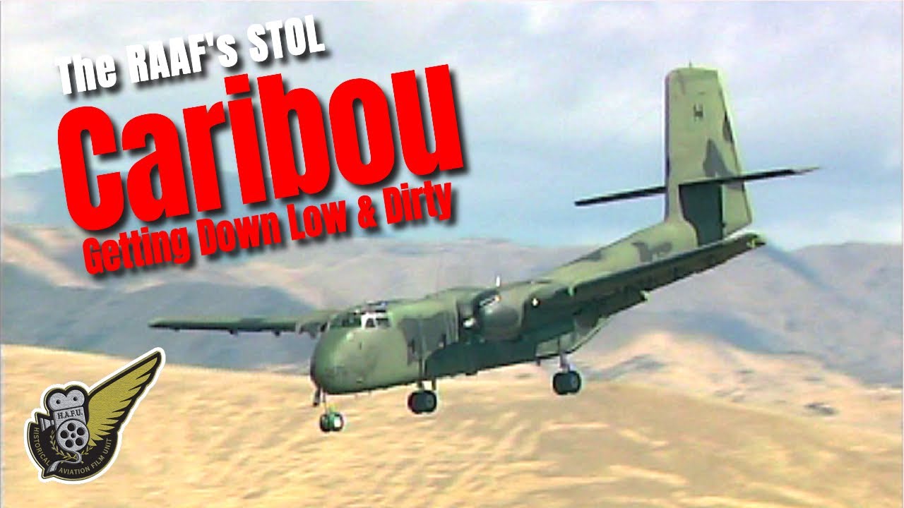 RAAF DHC-4 Caribou - Incredibly Short Landing