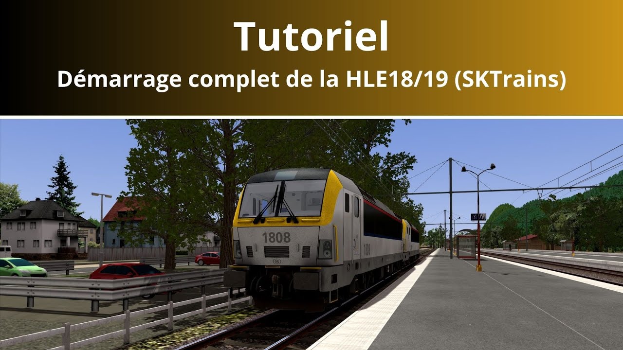 [TUTORIEL] - Démarrage complet de la HLE18/19 de SKTrains (ETCS)