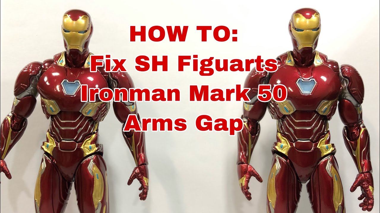 HOW TO: Fix SH Figuarts Ironman Mark 50 Arms