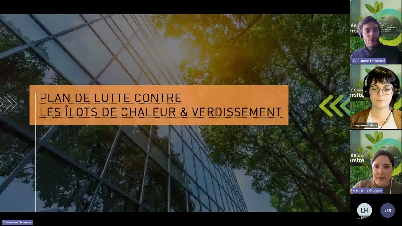 Webinaire 2 - Ville alliée de la biodiversité : La nature au service de votre municipalité