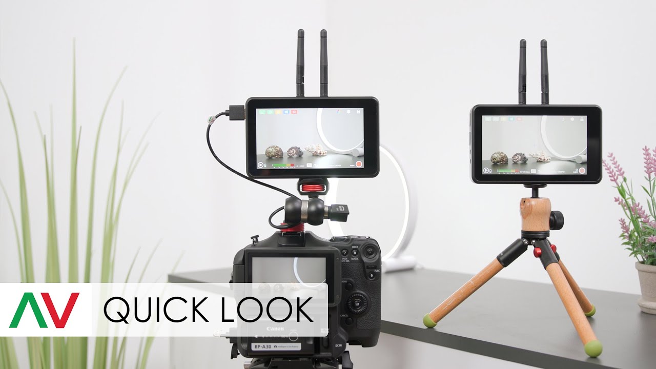 All In One Wireless TX/RX Monitor System - Vaxis Atom A5 - Quick Look