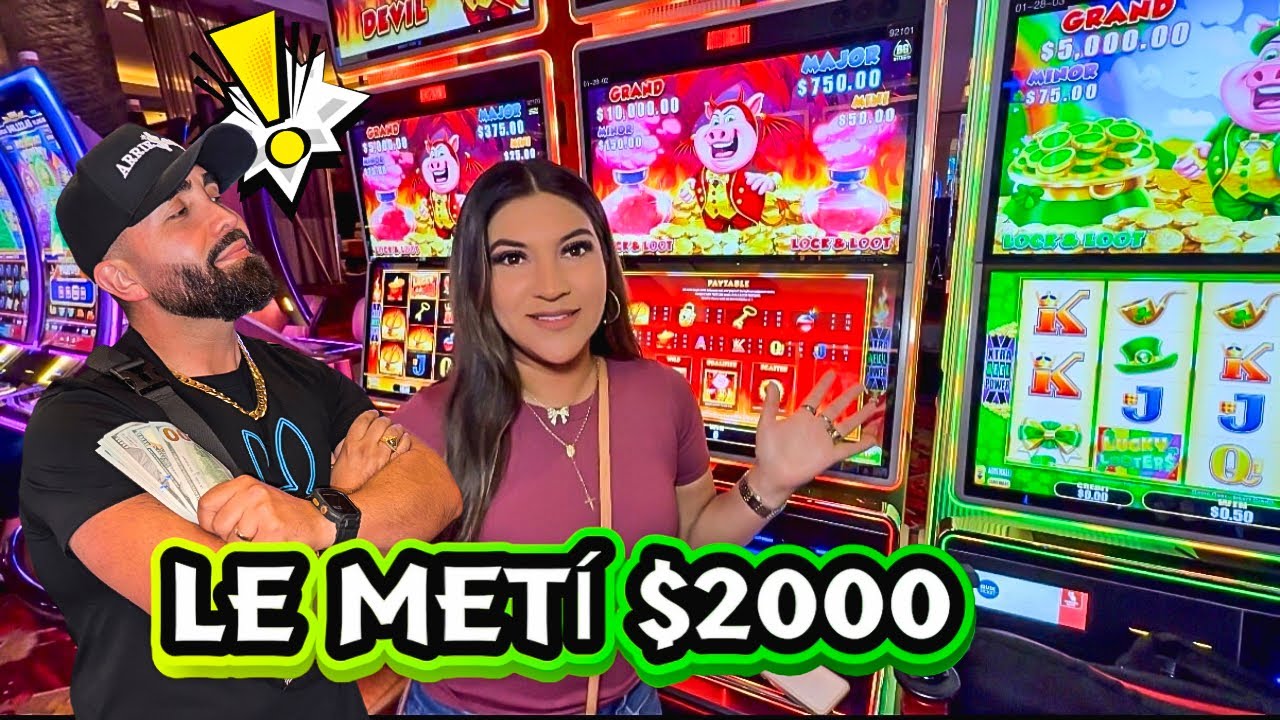 $2000 EN 2 VERSIONES DE LUCKY LOOTERS LOCK AND LOOT UN NUEVO JUEGO! EN HARD ROCK TAMPA FLORIDA