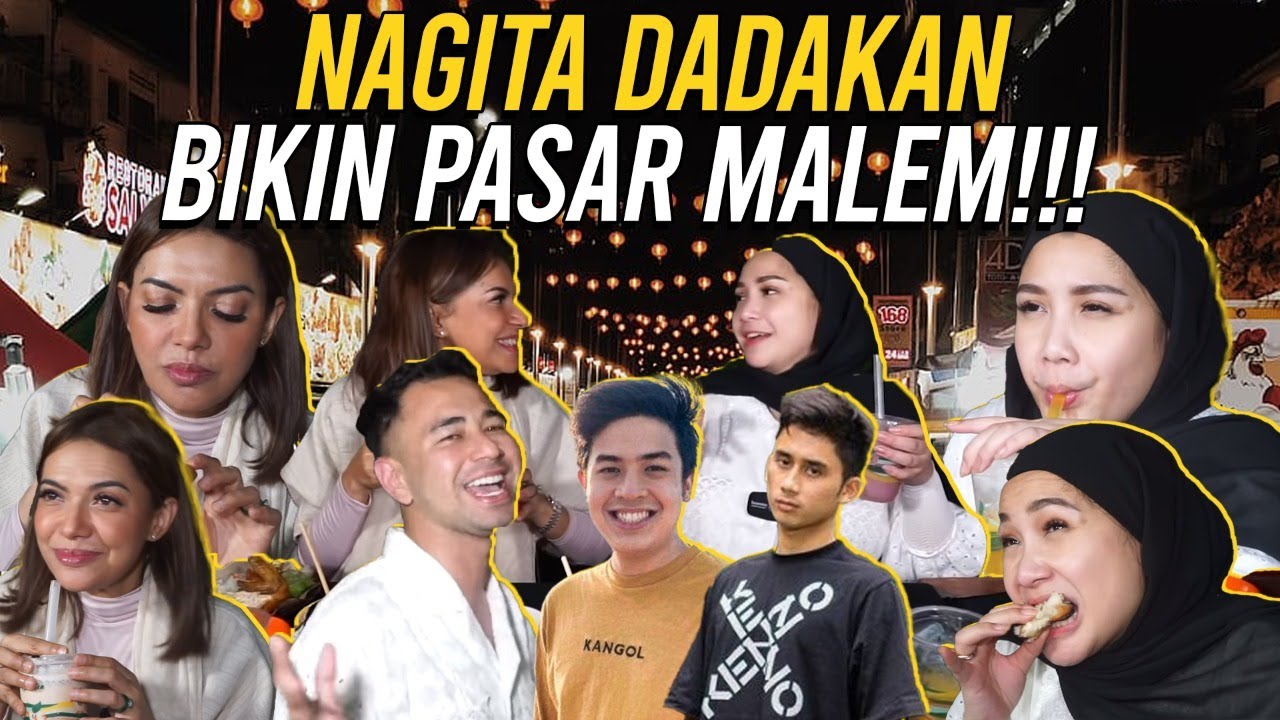 TERIMAKASIH JEROME &ALSHAD !!! RAFFI NAGITA BERHASIL BIKIN PASAR MALEM UNDANG SAHABAT....