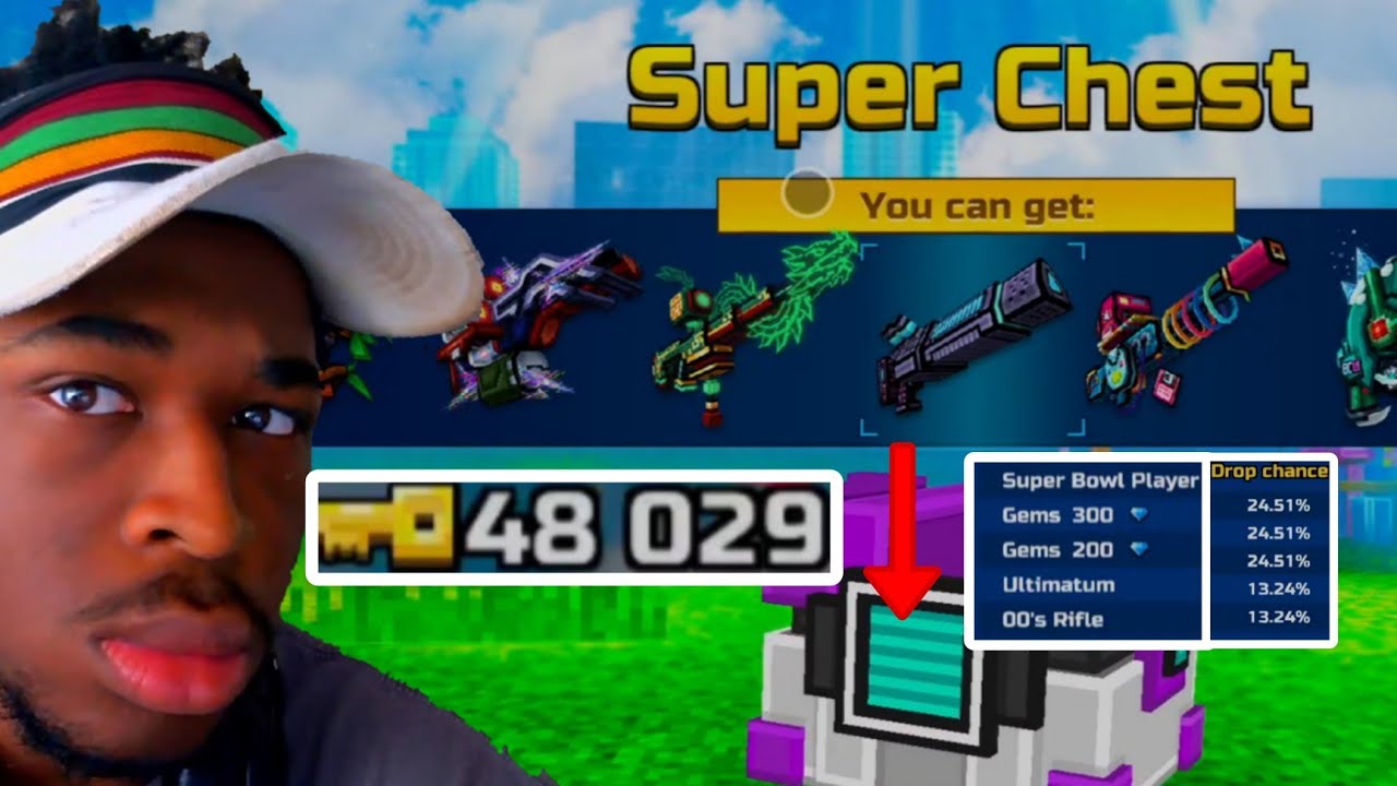 wasting 48,000 KEYS (+$1,000..) to get ULTIMATUM in Fulfillment of Desires Lottery - Pixel Gun 3D
