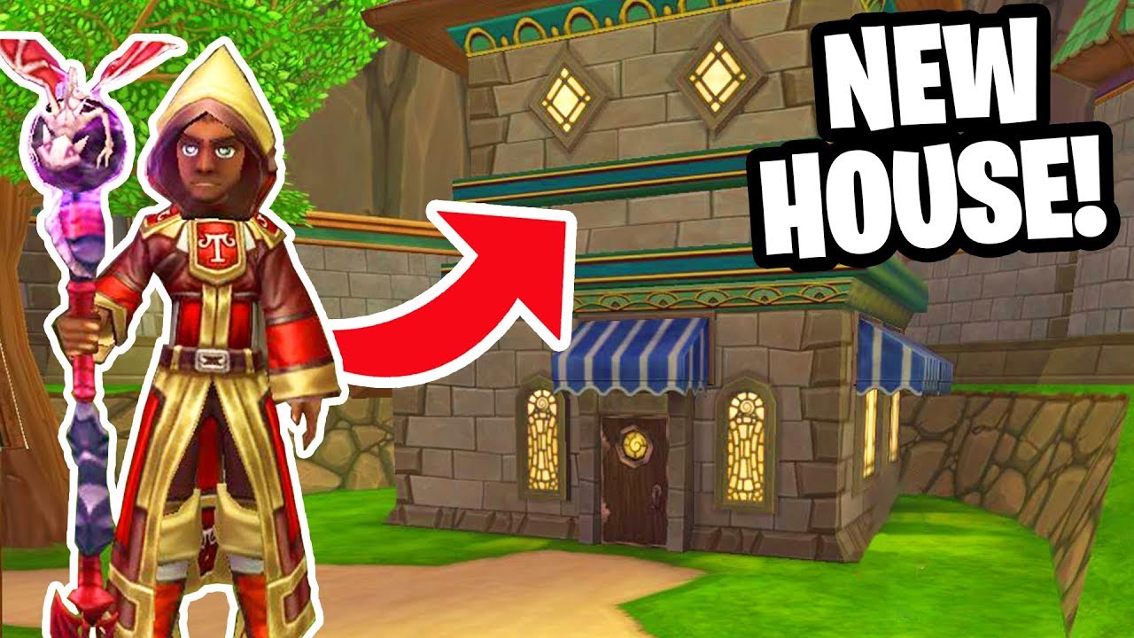 Wizard101: НОВЫЙ ДОМ В ГОРОДЕ ВОЛШЕБНИКОВ!!