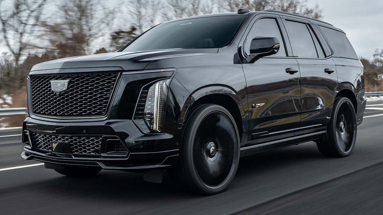 FULL OVERVIEW Of Our Murdered Out Cadillac Escalade V | #LGND92 Overview
