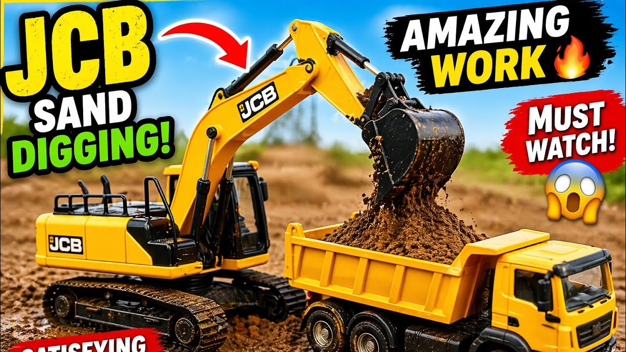&ldquo;Mini Truck Loading Sand 😍 satisfying video&rdquo;