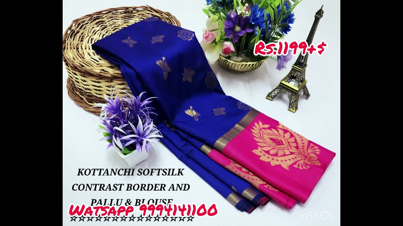 🍁 *Kanchi Special Kottanchi Soft Silk Sarees*🍁