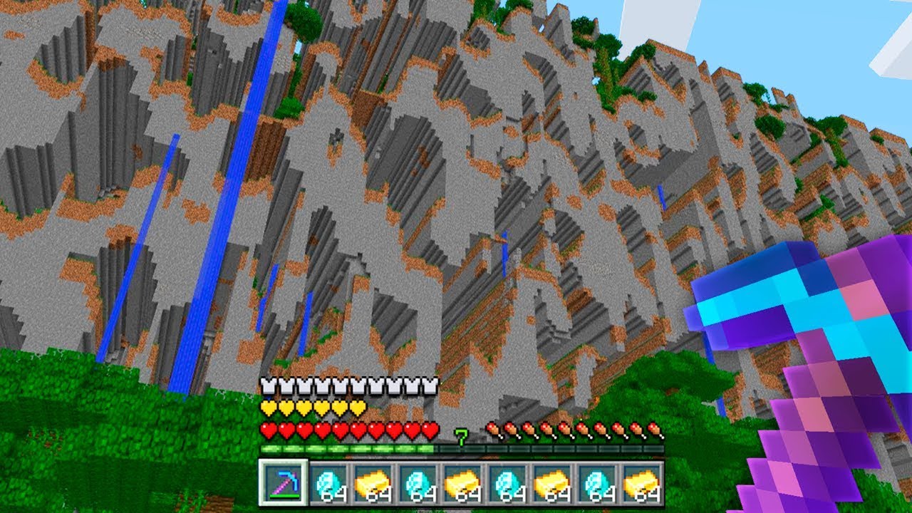 Minecraft UHC but it's in the FAR LANDS..